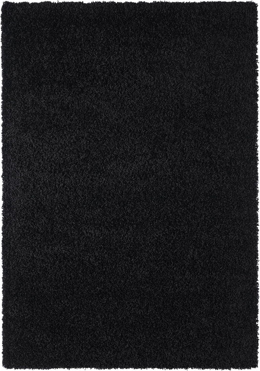 Black - Ruglenza Galaxy Shaggy Rug
