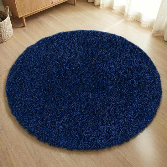 Navy - Ruglenza Galaxy Shaggy Rug - 2