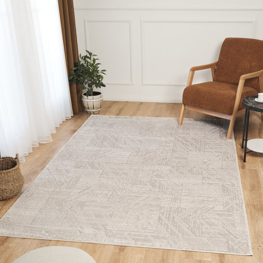 Light Grey / Light Grey - Ruglenza Interno Area Rug - 2