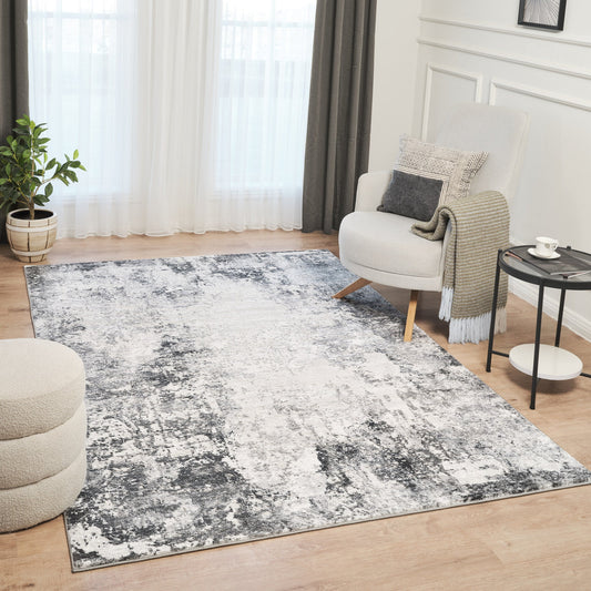 Grey / Anthracite - 2 - Ruglenza Interno Area Rug - 2