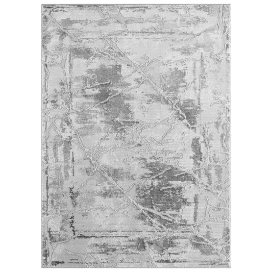 Grey / Anthracite - 5 - Ruglenza Interno Area Rug