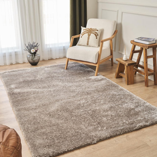 Mink - Ruglenza Isola Shaggy Rugs - 2