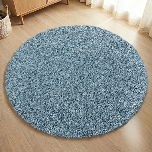 Blue - Ruglenza Galaxy Shaggy Rug - 2