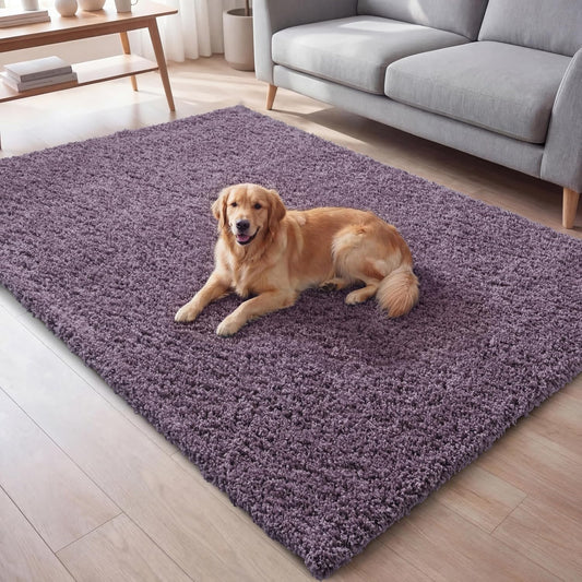 Lilac - Ruglenza Galaxy Shaggy Rug - 2