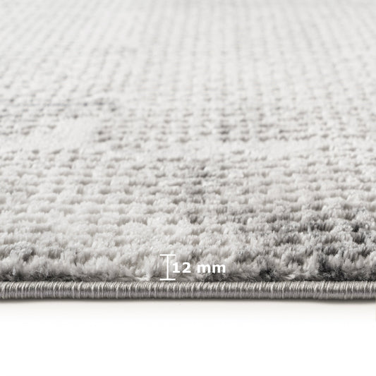 Grey / Anthracite - Ruglenza Interno Area Rug - 2
