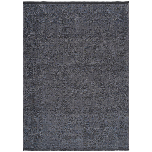Anthracite / Blue - Ruglenza Natura Area Rug