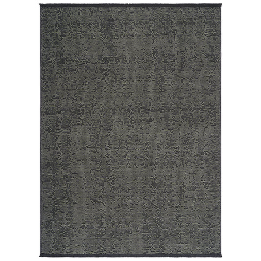 Anthracite / Light Green - Ruglenza Natura Area Rug